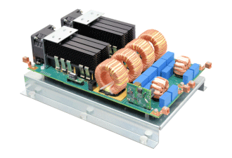 Product Shot of Wolfspeed's Reference Design of a 60 kW Interleaved Boost Converter