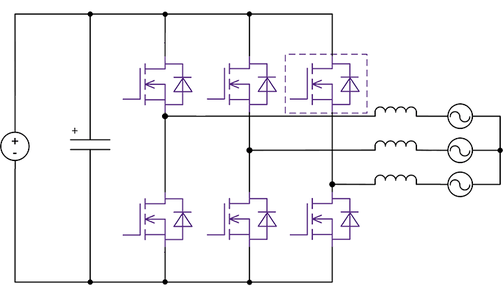 Three-phase-2-Level-Inverter-Dashed-MOSFET