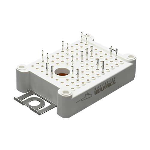 Product image of the Wolfspeed Wolfpack Power Module in the FM3 package.