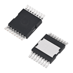 Composite image of the front and back of a Wolfspeed Discrete Silicon Carbide Schottky diode in a TOLT package.