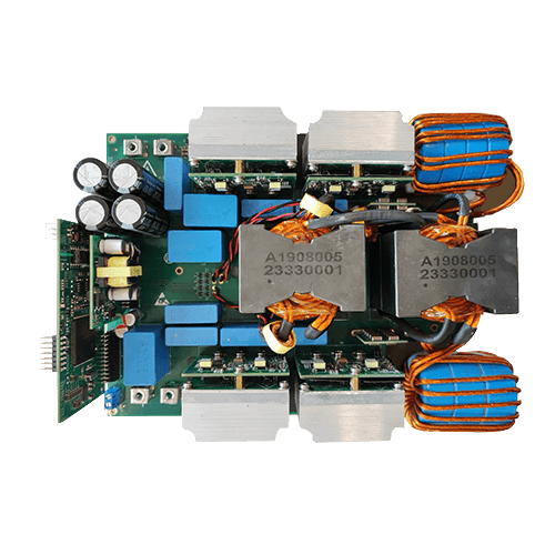 Product Shot of Wolfspeed's Reference Design of a 22 kW Bi-Directional CLLC Utilizing IMS Board