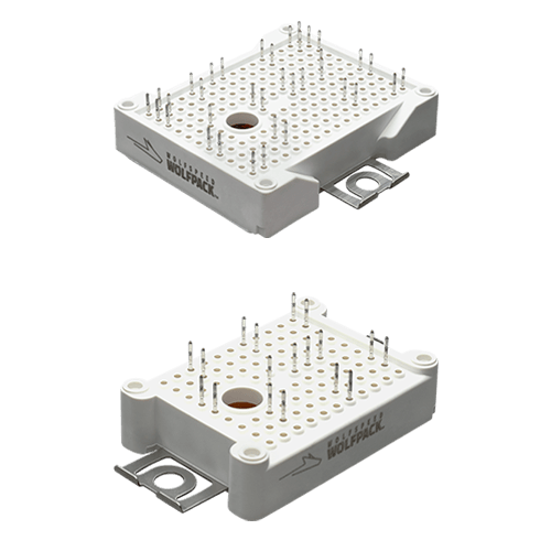 Product shots of the WolfPACK SiC Power Modules in the FM3 &amp; GM3 packages.