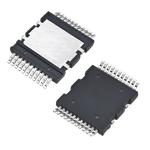 Composite image of the top and bottom of a Wolfspeed discrete silicon carbide MOSFET in a Q (TSC) package.