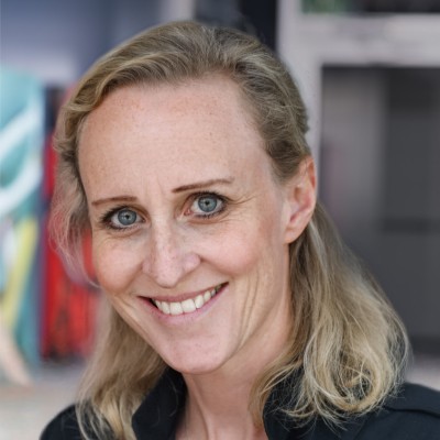 Headshot of Sonja Burfeind. Wolfspeed VP, Communications