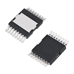 Composite image of the front and back of a Wolfspeed Discrete Silicon Carbide Schottky diode in a TOLT package.