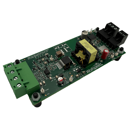 Product shot of Wolfspeed's KIT-CRD-025DD17P-J Evaluation Board
