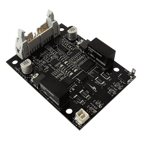 Product shot of the Evaluation Gate Driver Tool Optimized for the 1200 V BM2 Module Platform